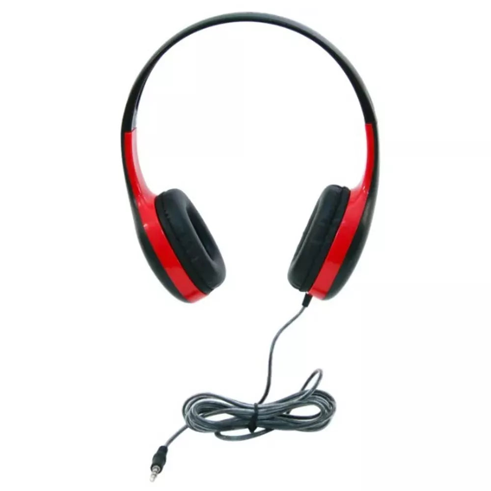 Durable Wired On-Ear Headphones with 3.5mm Jack for Classroom Use