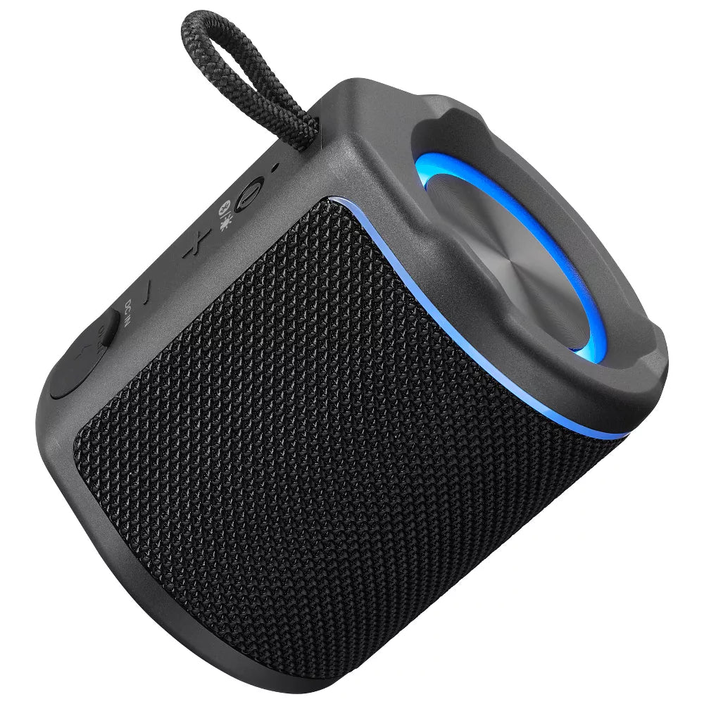 IP67 Waterproof Portable Bluetooth Speaker with Music Reactive Color Lights