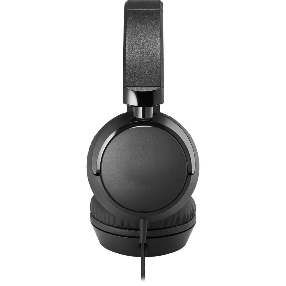 USB-C Wired On-Ear Headphones with In-Line Microphone & Foldable Design